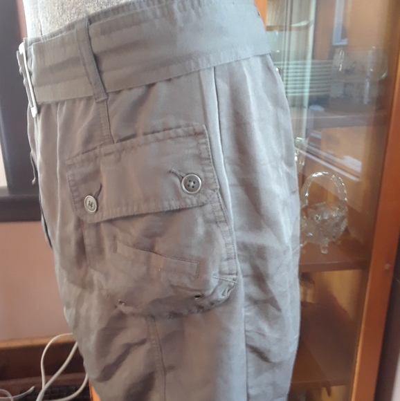 Size small Calvin Klein army green skirt an belt set - Picture 5 of 13